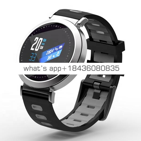 Y10 Smart Watch Bracelet 0.96" Round Colord-Screen Heart Rate Blood Pressure Sleep Monitor IP67 Waterproof Fitness Tracker