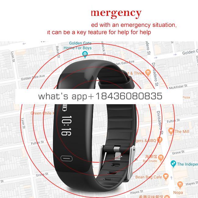 Z18 Smart Band Smart Bracelet Heart Rate Monitor Wristband Support with SOS