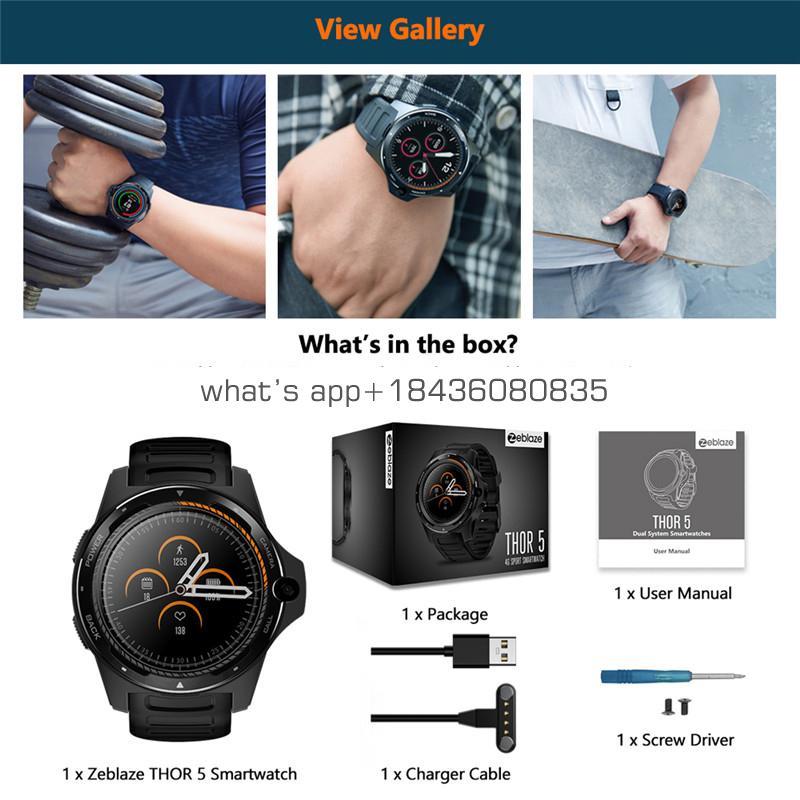 Zeblaze VIBE 5 GREENCELL Heart Rate Monitor 1.3 inch IPS Full Round Color Display Target Setting Multi Sport Modes Smart Watch