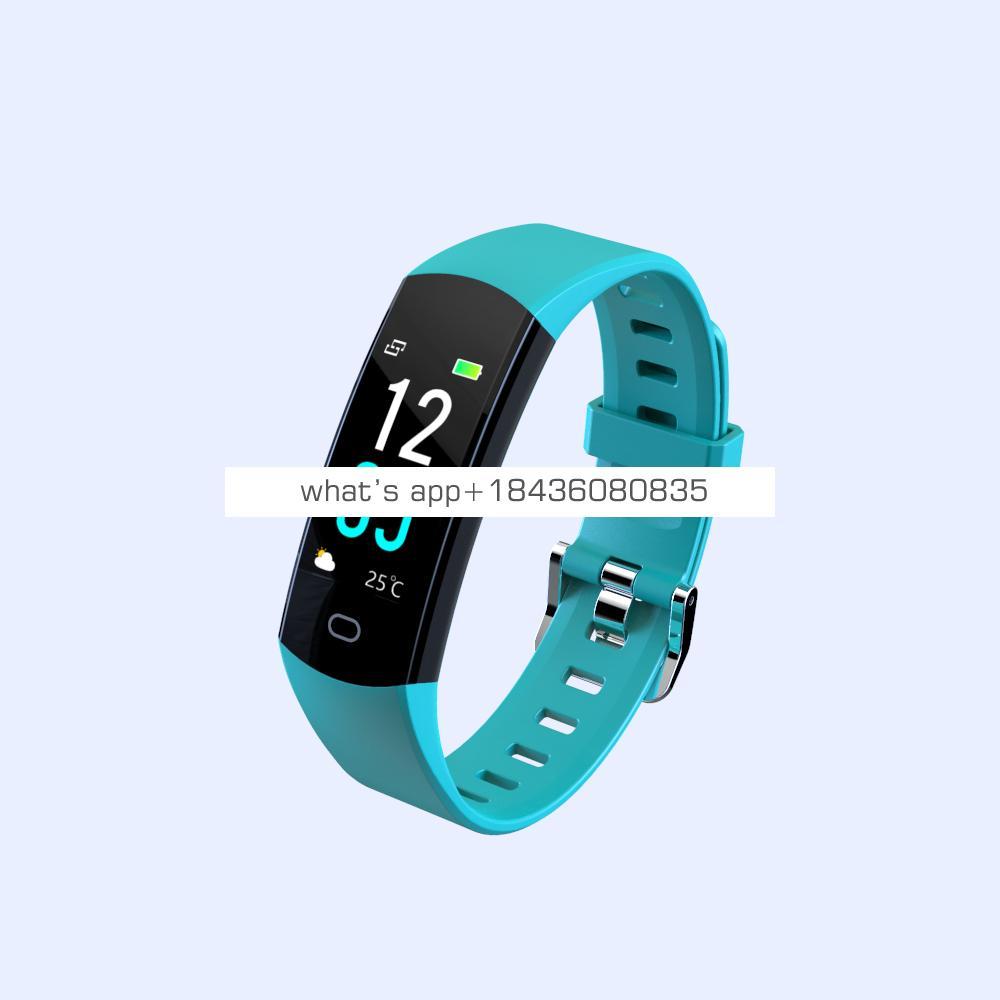 multi functions usb charging fitness watch smart bracelet custom for promotion waterproof IP67 heart rate monitor Calories burnt