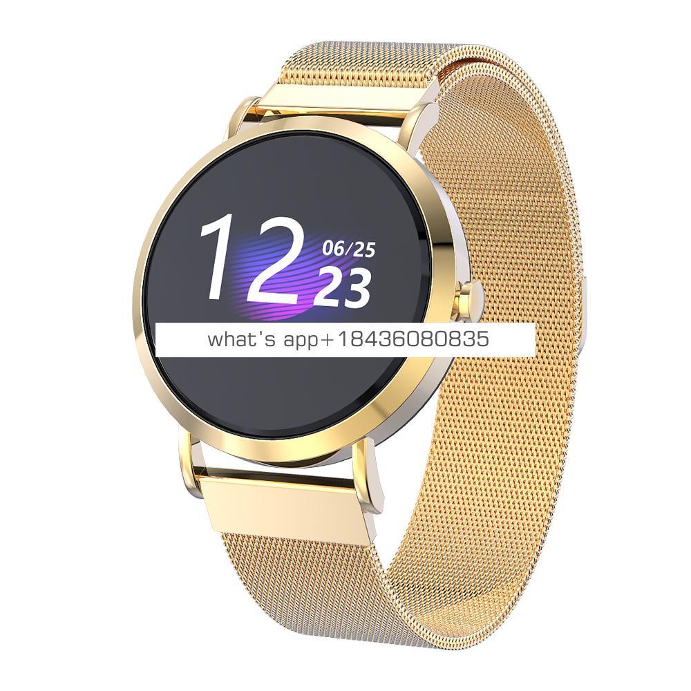 western smart watch 2019 tempered glass multi-interface sport watch long battery life vibration heart rate smartwatch bracelet