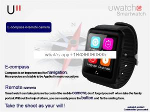 2015 newest heart rate smart BTwatch 24 hours tracking health monitor watch intelligent alarm support
