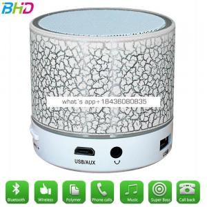 2017 best selling Mini Speaker Wireless Smart LED Musical Audio Hand-free Subwoofer Loudspeakers For Phone With Mic TF