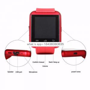 2018 best gift bluetooth smartwatch for xiaomi for sumsang U8 wireless smart watch sim for huawei