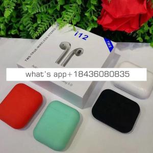 2019 New i11 i12  i18 TWS Hot Selling Colorful BT 5.0 Sport True Wireless Stereo Touch Earbuds Headphone Earphone