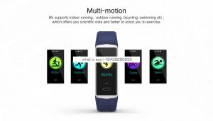 2019 Wholesale Color Screen Smart Bracelet Heart Rate Fitness Tracker Health Bluetooth With Pedometer Blood Pressure Monitor