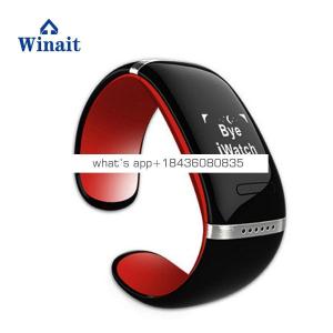 BT incoming call vibrate alert bracelet Smart Android 4.3 BT Bracelet/Watch/Wrist Band with Pedometer