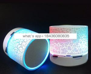 Bluetooth LED Mini Wireless Speaker S10 TF USB FM Portable Musical Audio waterproof Speaker