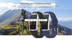 CE approved   Smart Bracelet Heart Rate Fitness Tracker Health Bluetooth With Pedometer Blood Pressure Monitor