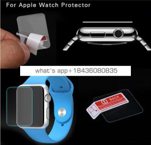 Cheap Hyaline Tempered Glass Screen Protector Clear Full Screen for Apple Watch iWatch Series 3 Screen
