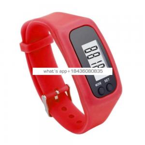 China Manufacturer CE Rohs Step Calorie Count Smart Watch Band Smart Bracelet Fitness Tracker 2D 3D Pedometer