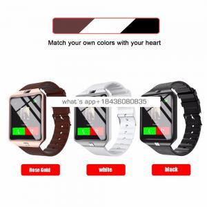 DZ09 smart watch 2018 Hot sell with BT SIM card slot for mobile phone for android