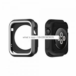 Double Color Silicone Case for Apple Watch Series 38mm 42mm