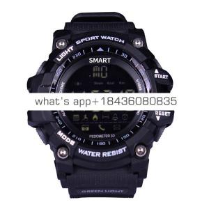 EX16 Mens Military Smart Watch Bluetooth 4.0 5ATM & IP67 Waterproof Smartwatch Pedometer Call SMS Reminder Sports Wristwatch