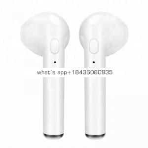 Factory Price Good Quality Single Double Twins In-ear Earbuds Wireless Earphone H B Q I7S TWS mini Headset For iPhone