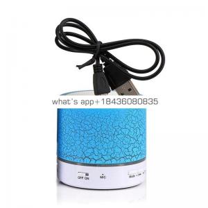 Factory wholesale portable speaker with fm transmitter radio metal car wireless bluetooth speaker