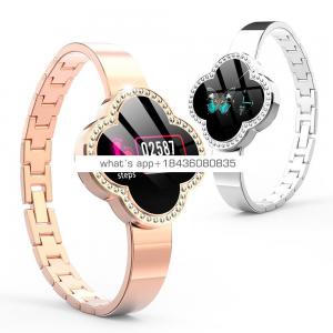 Fashion Jewelry Buckle S6 Waterproof Fitness Tracker Smart Watch Bracelet for Women