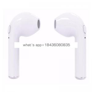 Hot Selling Good Quality Single Double Twins In-ear Earbuds Wireless Earphone HBQ I7S TWS mini Headset For iPhone