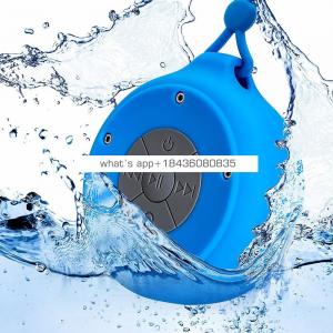 Hot Selling Portable Waterproof Music Wireless Speaker, Factory Price Shower Speaker with Sling Lanyard