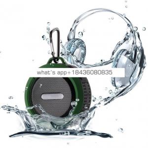Hot sale Waterproof BT speaker Music Player/Gifts Gadget/outdoor wireless shower Speaker C6