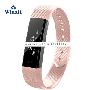 ID115 cheap gift china sports BT bracelet, fitness band with pedometer