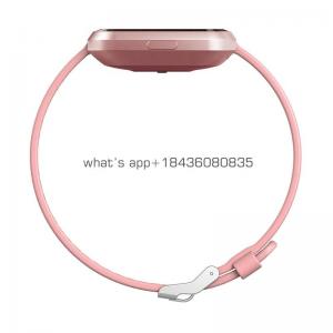 IP67  Waterproof V12 smart bracelet with Blood Pressure,Heart Rate,Blood oxygen Monitor smart band wristband bracelet pink