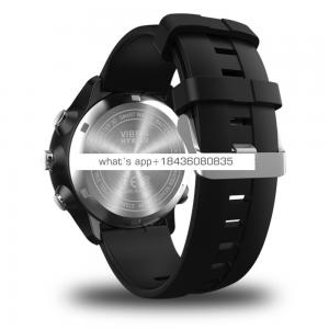IP67/50M Water Resistant ZEBLAZE VIBE 4 HYBRID Rugged Smartwatch 1.24inch FSTN & Mechanical Hands Sapphire Glass Smart Watch Men