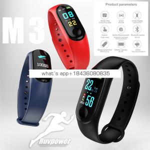 M3 Plus Smart Bracelet Heart Rate Blood Pressure Health Waterproof Smart Watch M3 Pro Bluetooth Watch Wristband Fitness Tracker