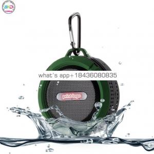 New Product 2019 Portable Wireless stereo 4.0 Waterproof Outdoor & Shower Mini bluetooth Speaker with 5W Speaker Suction