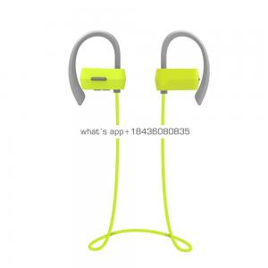 New Waterproof IPX4 bluetooth earphone Wireless Sport Headphone Handsfree Noise Cancelling Earphone for Iphone X