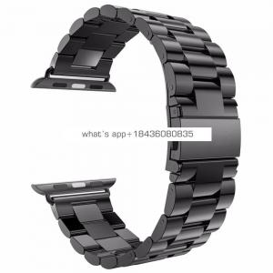 New stainless steel metal clasp band for Apple Watch Series 4