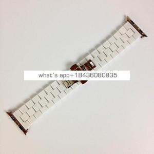 Special 3 Links Ceramics Strap Replacement Watch Bracelet Bands for Apple Watch Series 3