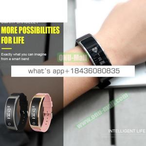 Tastefully Pinkgold I8 Bracelet Wristband Dynamic Heart Rate Touch Screen Smart Bracelet