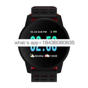 W1 Smart Watch Activity Bracelet Color Lcd Smart Band Sport Fitness Tracker Band Blood Pressure Watch For Android Ios phones