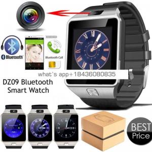 Wearable Smartwatch Devices DZ09 Smart Wrist Watch Digital TF Card Smartphone Watch DZ09