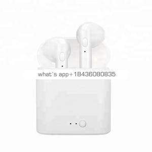 Wholesale China Factory TWS i7S Wireless Headphone Sport Earphones Earbuds With Charging Case