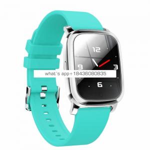 Wholesale cheap health blood pressure heart rate monitor square smart bracelet watch fitness tracker with large screen