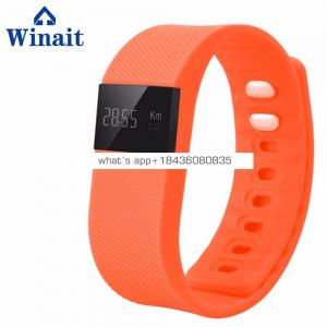 Winait wireless bracelet TW64 with Event reminders,.remote camera,vibration alarm