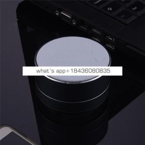 Wireless Speaker Outdoor support TF card with Microphone metal mini portable subwoof sound FM radio speakers