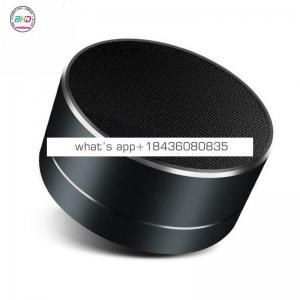 Wireless Speaker Outdoor support TF card with Microphone metal mini portable subwoof sound FM radio speakers