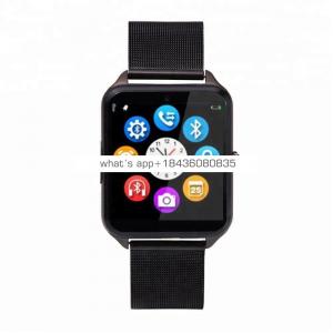 Z60 Bluetooth Smart Watch Stainless Steel Strap Call SMS Reminder Sleep Monitor Pedometer Support SIM TF Card for Android Phone