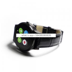 fashionable round design touch screen smart watch with multi language smartwatch