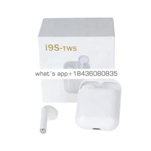 i7S f8 i8 i9 I9S Tws Stereo Earbuds Headphone Headset Wireless Sport Blue tooth Earphone Earhook with Charging Case